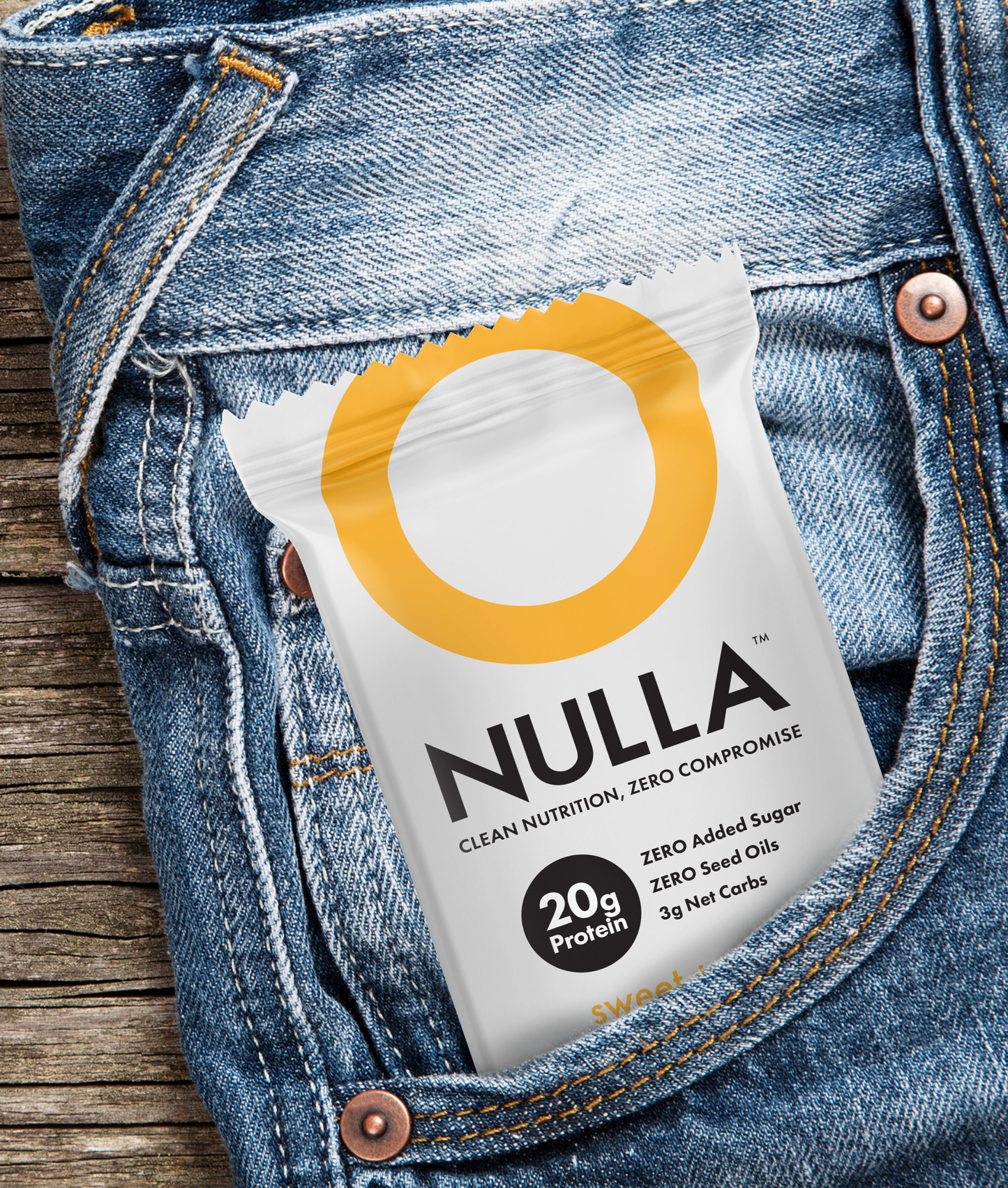 CleanForm Nutrition Nulla Protein Bar - Sweet & Salty - Box of 12