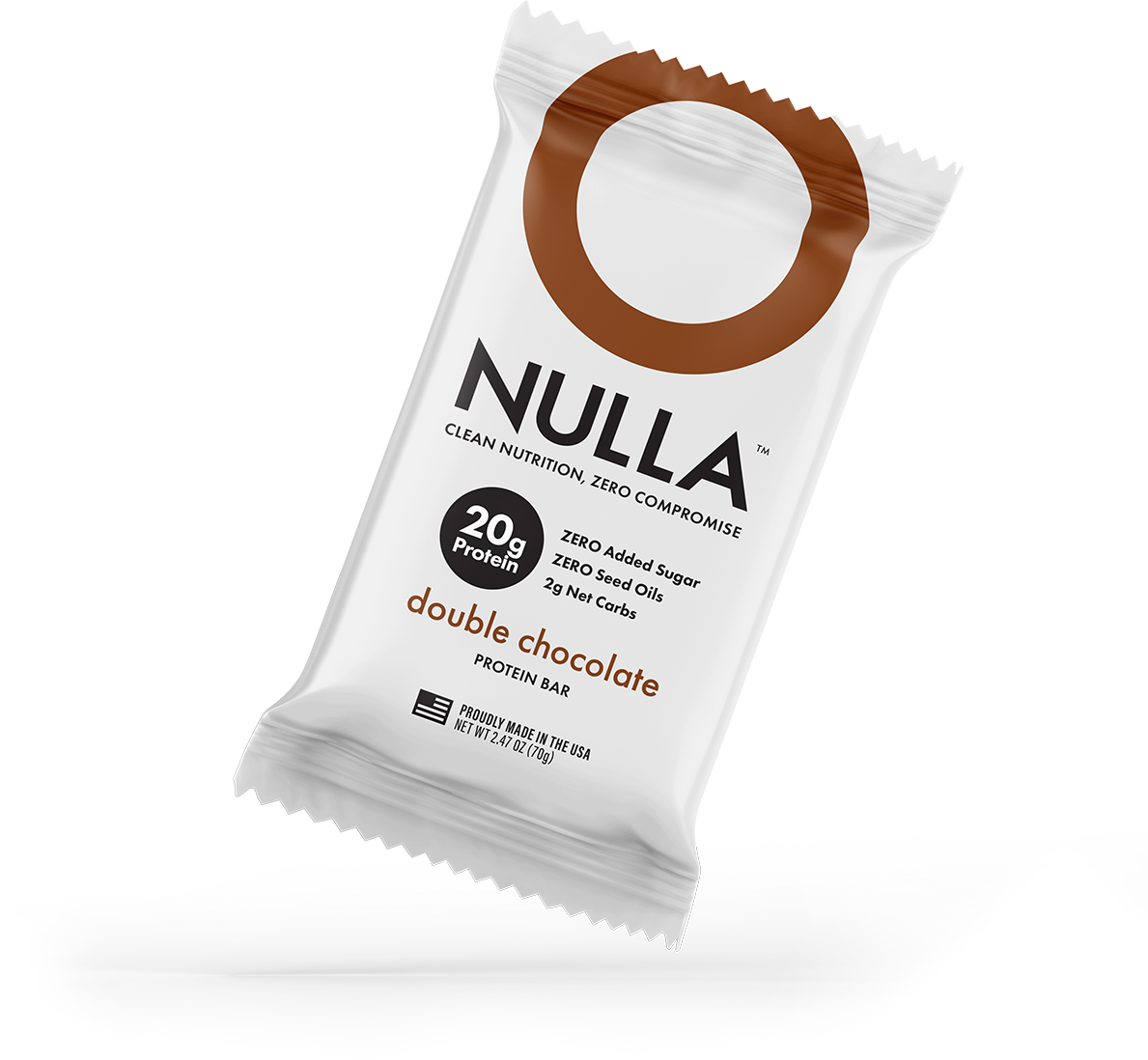 CleanForm Nutrition Nulla Protein Bar - Double Chocolate - Box of 12