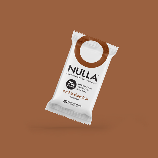 CleanForm Nutrition Nulla Protein Bar - Double Chocolate - Box of 12