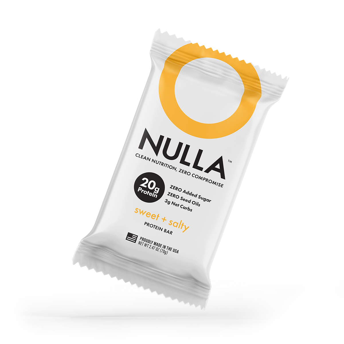 CleanForm Nutrition Nulla Protein Bar - Sweet & Salty - Box of 12