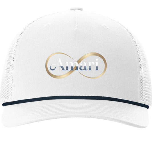 White/ Navy - FRONT